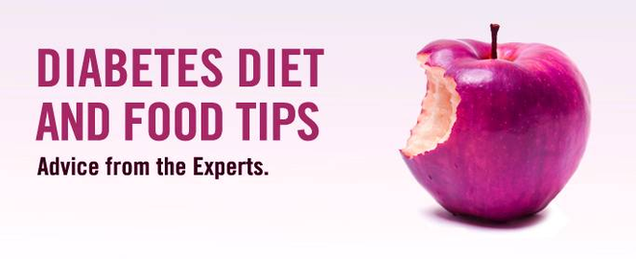 Diabetes Diet Food Tips Banner Larges Image
