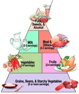 Diabetes Food Pyramid Figure Image Graph Diagram