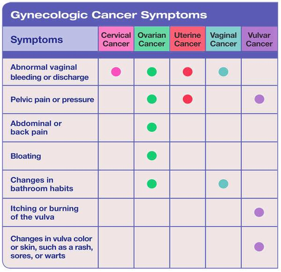 Diagram Gyn Symptoms Matrix Image