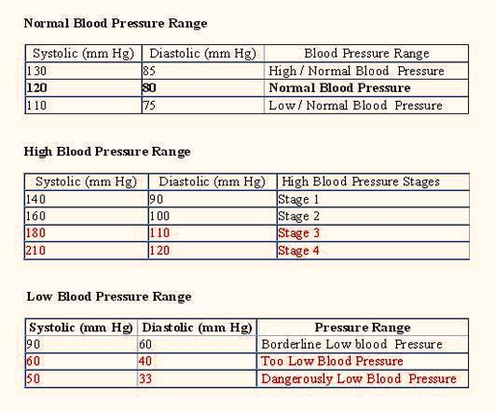 First Aid What Is Normal Blood Pressure Range Image