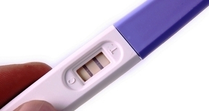 Pregnancy Test Positive Faint Image